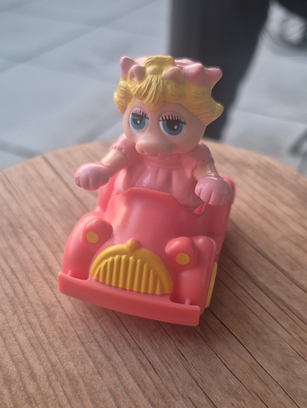 Pink Princess Toy Car with Figure - Kids Ride-On Doll Accessory